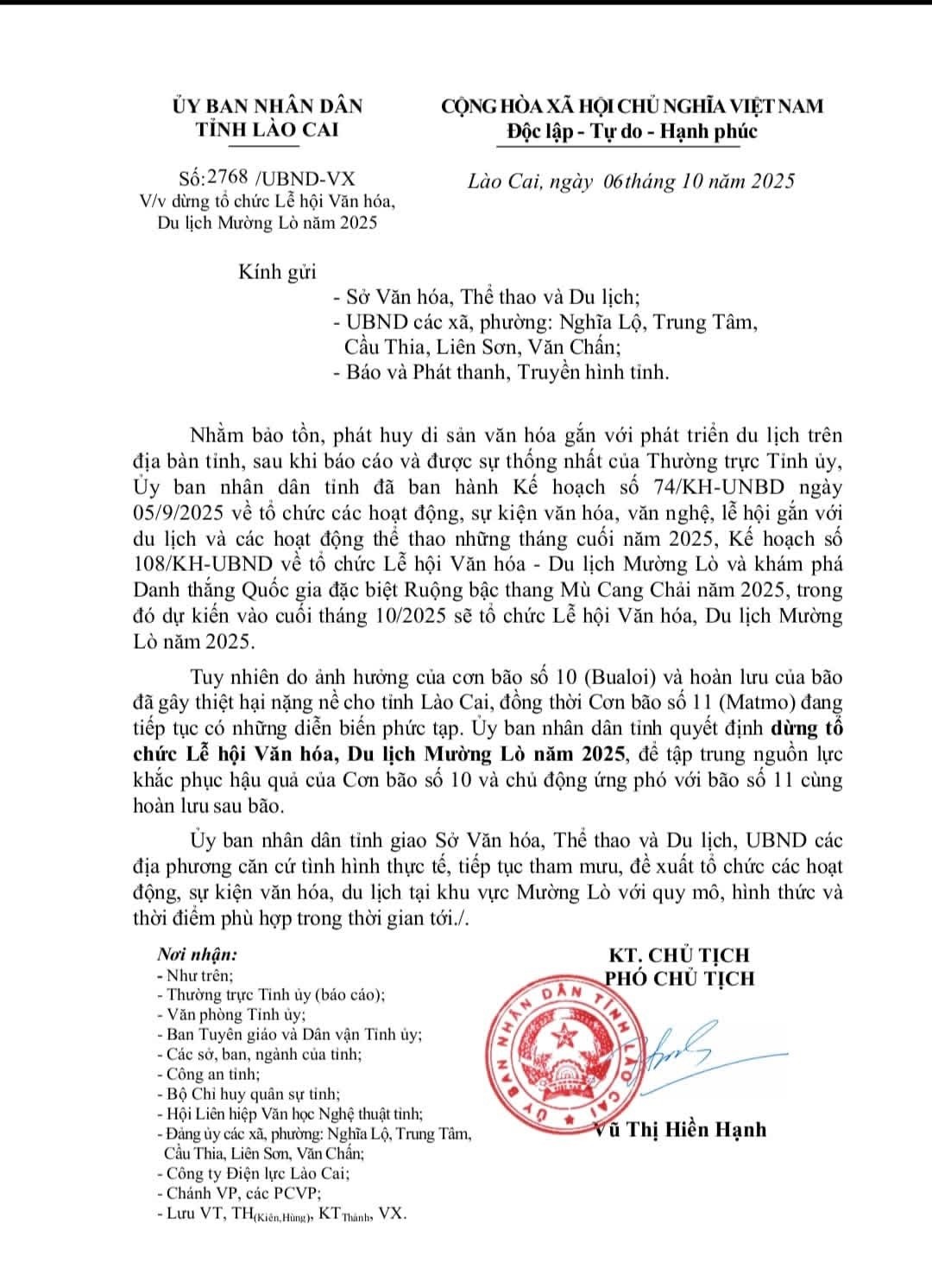 Văn bản số 2768/UBND - VX của UBND tỉnh về việc dừng tổ chức Lễ hội Văn hoá, Du lịch Mường Lò năm 2025. img-6776.jpg