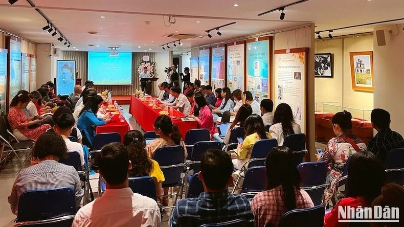 Toạ đàm thu hút hàng trăm nhà báo từ các cơ quan báo chí thuộc Bộ Văn hóa, Thể thao và Du lịch, báo chí Trung ương và Hà Nội.