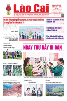 Báo Lào Cai Thường kỳ số 23 ra ngày 20/8/2025