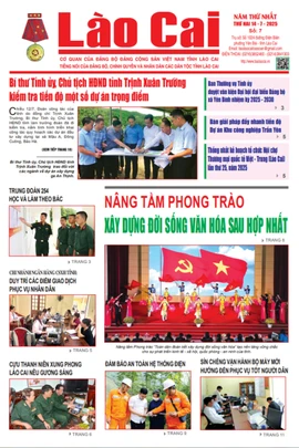 Báo Lào Cai Thường kỳ số 7 ra ngày 14/7/2025