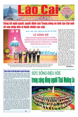 Báo Vùng cao số 1 ra ngày 5/7/2025