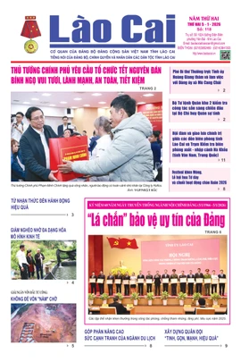 Báo Lào Cai Thường kỳ số 118 ra ngày 5/1/2026
