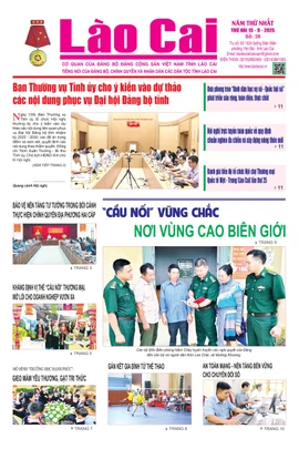 Báo Lào Cai Thường kỳ số 38 ra ngày 15/9/2025 