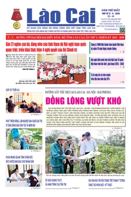 Báo Lào Cai Thường kỳ số 40 ra ngày 17/9/2025