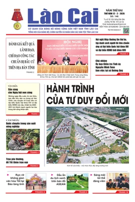 Báo Lào Cai Thường kỳ số 146 ra ngày 12/2/2026