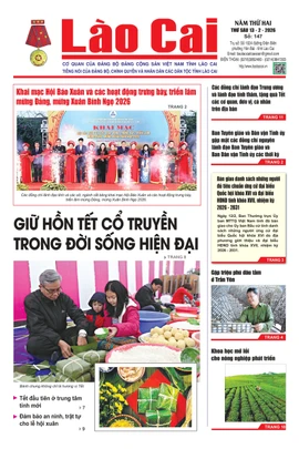 Báo Lào Cai Thường kỳ số 147 ra ngày 13/2/2026