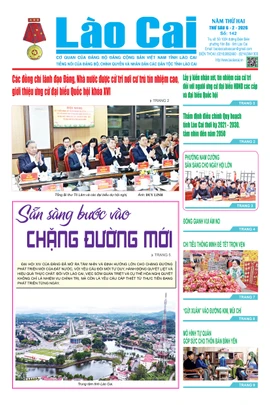 Báo Lào Cai Thường kỳ số 142 ra ngày 6/2/2026