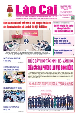 Báo Lào Cai Thường kỳ số 94 ra ngày 2/12/2025