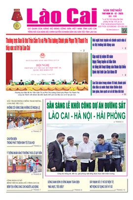 Báo Lào Cai Thường kỳ số 106 ra ngày 18/12/2025