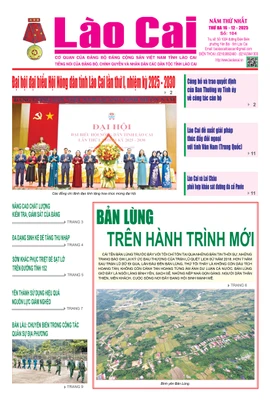 Báo Lào Cai Thường kỳ số 104 ra ngày 16/12/2025