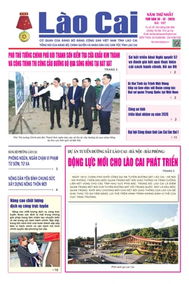 Báo Lào Cai Thường kỳ số 107 ra ngày 19/12/2025