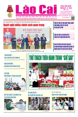 Báo Lào Cai Thường kỳ số 114 ra ngày 30/12/2025