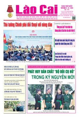 Báo Lào Cai Thường kỳ số 101 ra ngày 11/12/2025