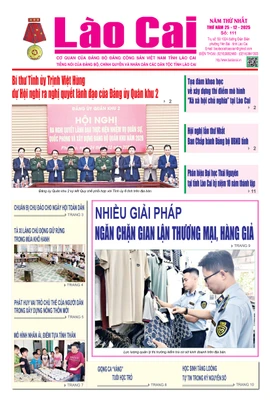 Báo Lào Cai Thường kỳ số 111 ra ngày 25/12/2025