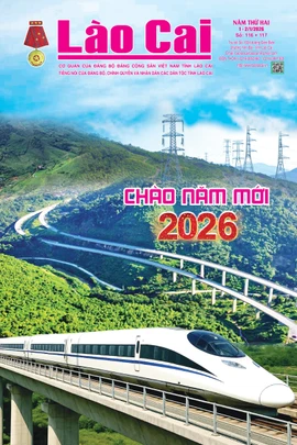 Báo Lào Cai Thường kỳ số 116 + 117 ra ngày 1/1/2026