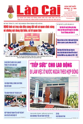 Báo Lào Cai Thường kỳ số 97 ra ngày 5/12/2025