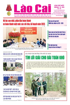 Báo Lào Cai Thường kỳ số 98 ra ngày 8/12/2025