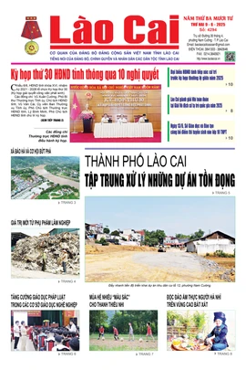 Báo Lào Cai Thường kỳ số 4294 ra ngày 9/6/2025