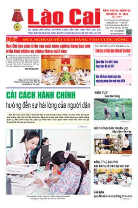 Báo Lào Cai Thường Kỳ số 4197 ra ngày 25/10/2024