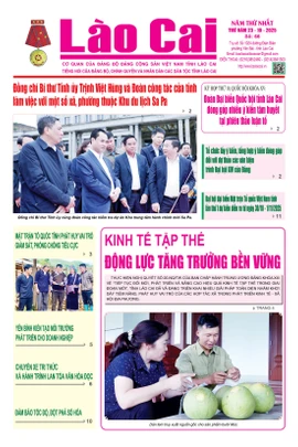 Báo Lào Cai Thường kỳ số 66 ra ngày 23/10/2025