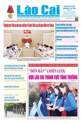 Báo Lào Cai Thường kỳ số 57 ra ngày 10/10/2025