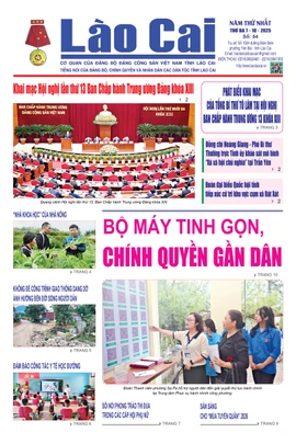 Báo Lào Cai Thường kỳ số 54 ra ngày 7/10/2025
