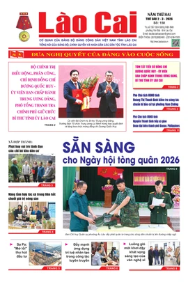 Báo Lào Cai Thường kỳ số 158 ra ngày 2/3/2026