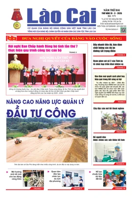Báo Lào Cai Thường kỳ số 171 ra ngày 19/3/2026