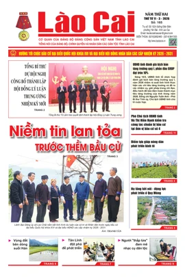 Báo Lào Cai Thường kỳ số 165 ra ngày 11/3/2026