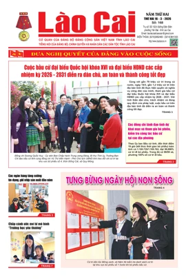 Báo Lào Cai Thường kỳ số 168 ra ngày 16/3/2026