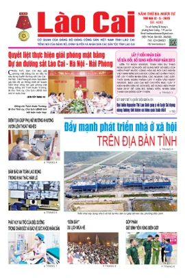  Báo Lào Cai Thường kỳ số 4282 ra ngày 12/5/2025