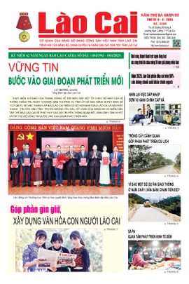 Báo Lào Cai Thường kỳ số 4268 ra ngày 9/4/2025