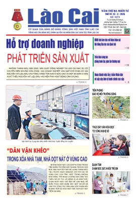 Báo Lào Cai Thường kỳ số 4274 ra ngày 23/4/2025