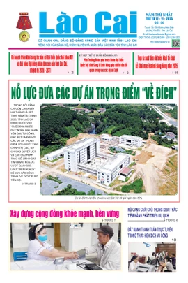 Báo Lào Cai Thường kỳ số 80 ra ngày 12/11/2025