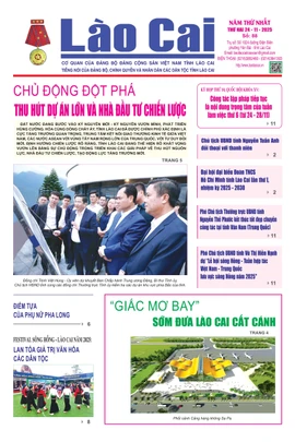 Báo Lào Cai Thường kỳ số 88 ra này 24/11/2025
