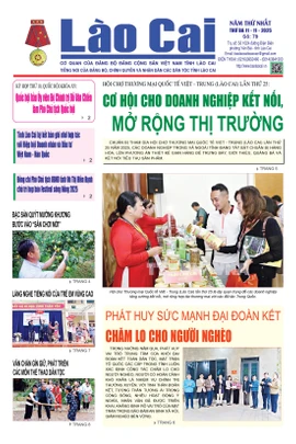 Báo Lào Cai Thường kỳ số 79 ra ngày 11/11/2025