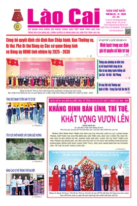 Báo Lào Cai Thường kỳ số 89 ra ngày 25/11/2025