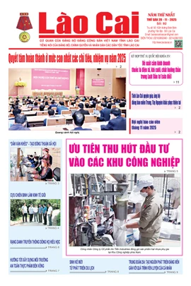 Báo Lào Cai Thường kỳ số 92 ra ngày 28/11/2025