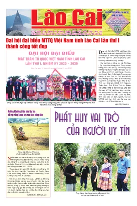 Báo Vùng cao số 15 ra ngày 2/11/2025