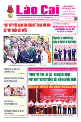 Báo Lào Cai Thường kỳ số 81 ra ngày 13/11/2025
