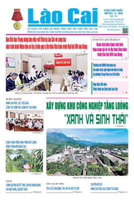 Báo Lào Cai Thường kỳ số 75 ra ngày 5/11/2025