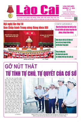 Báo Lào Cai Thường kỳ số 76 ra ngày 6/11/2025