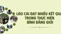 Lào Cai đạt nhiều kết quả trong thực hiện bình đẳng giới