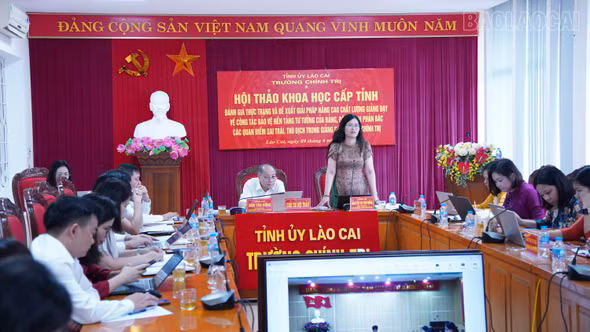 Quang cảnh hội thảo.