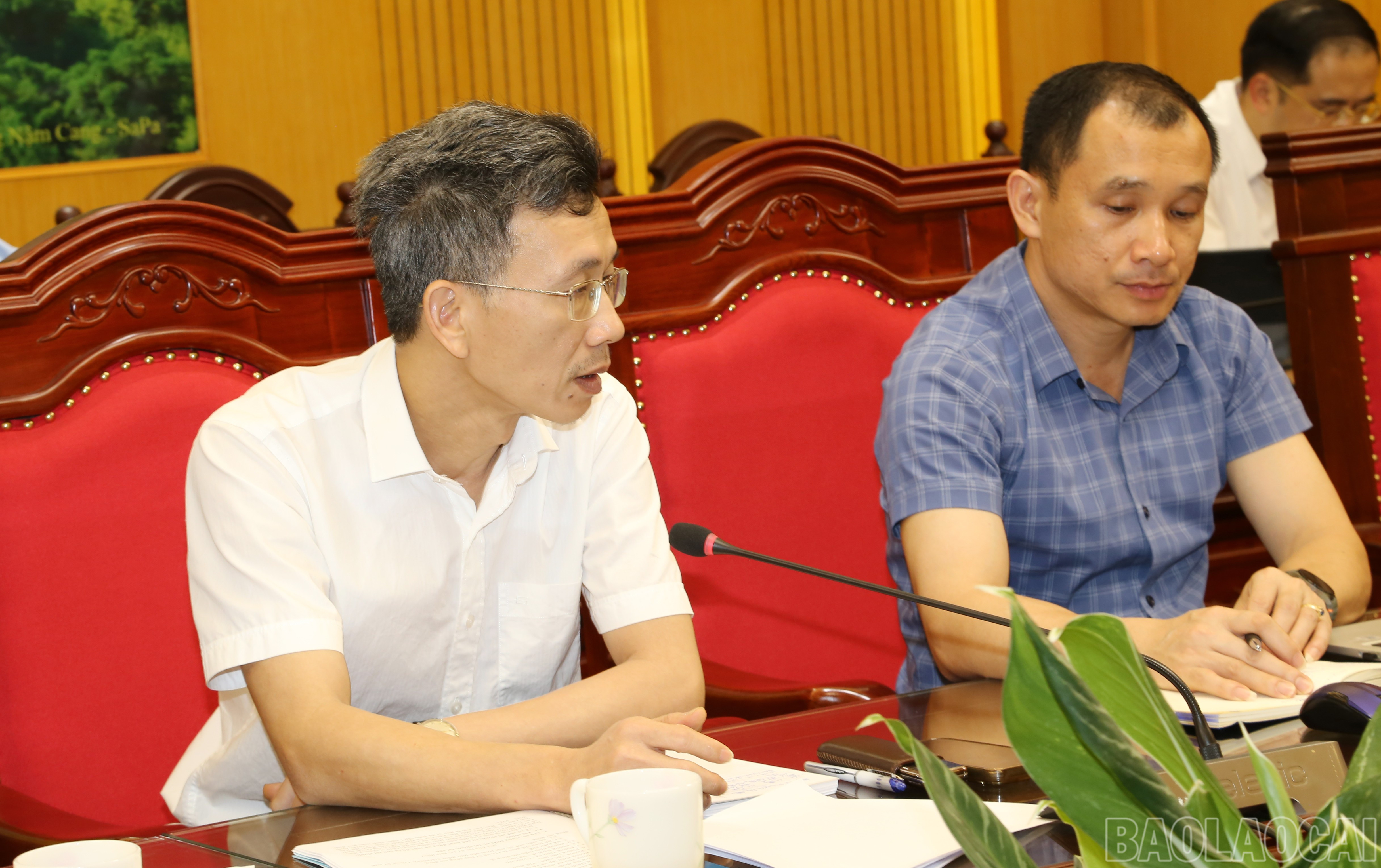 Lãnh đạo Báo Lào Cai phát biểu. baolaocai-br_img-1038.jpg