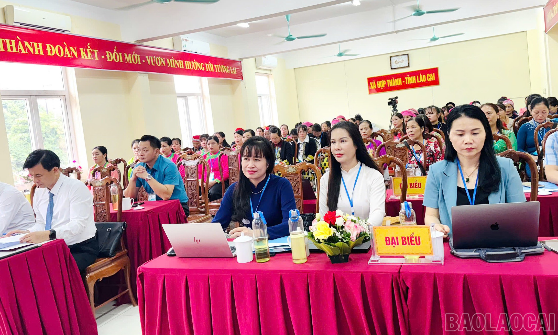 Đại biểu dự Đại hội. baolaocai-br_1094990440019513327.jpg