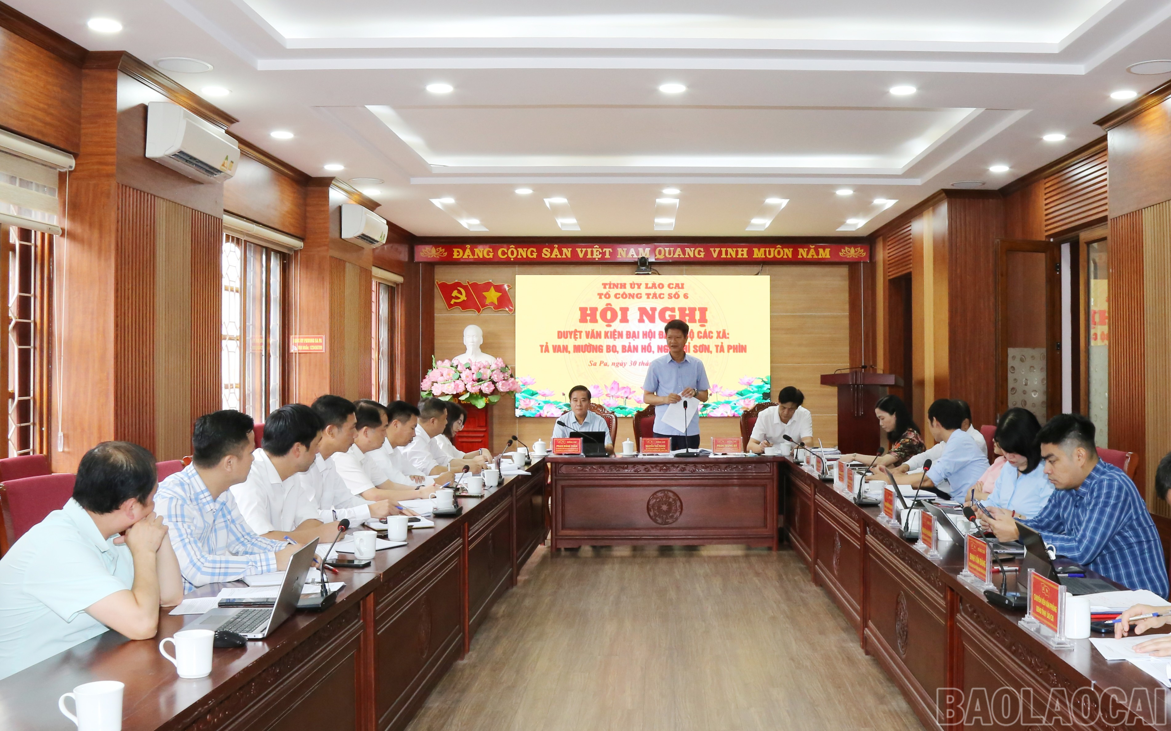 Quang cảnh hội nghị. baolaocai-br_img-0724.jpg