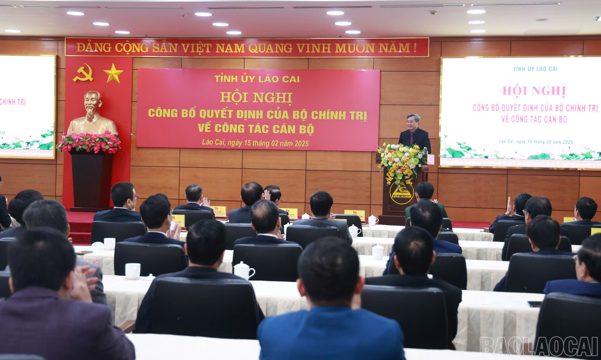 Quang cảnh hội nghị. baolaocai-br_a11.jpg