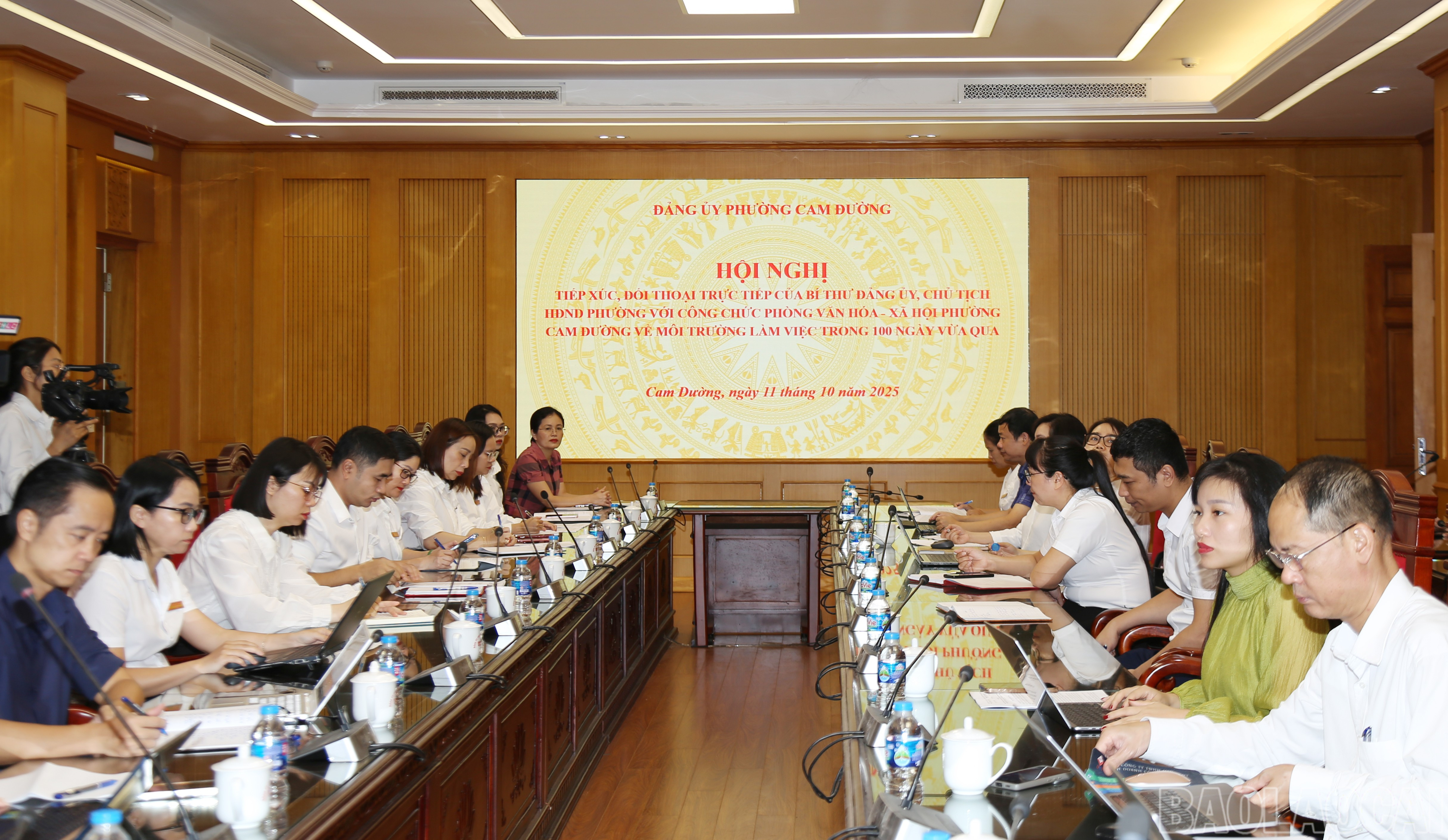 Quang cảnh hội nghị. baolaocai-br_img-1331.jpg