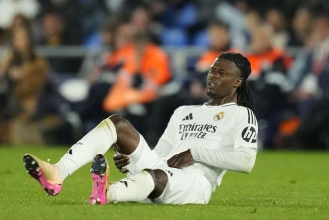 Camavinga khó có thể 100% bình phục để ra sân cho Real Madrid. Camavinga khó có thể 100% bình phục để ra sân cho Real Madrid.